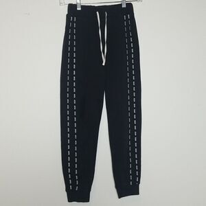 Justice black Girls sweatpants size 12